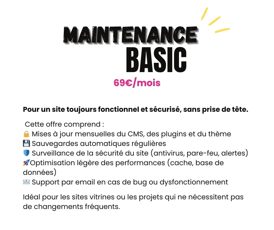 Maintenance basic site web Reims Maintenance basic site web Reims
