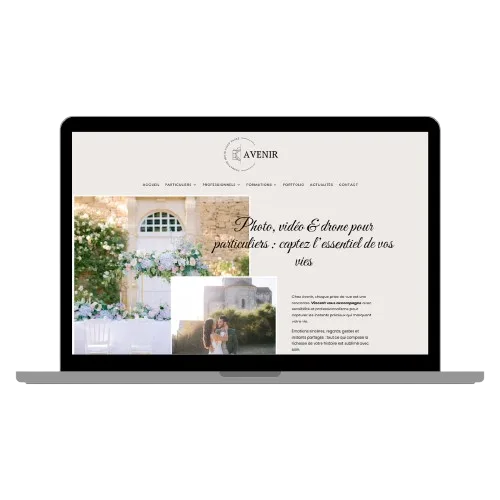 Création site web photographe La Rochelle