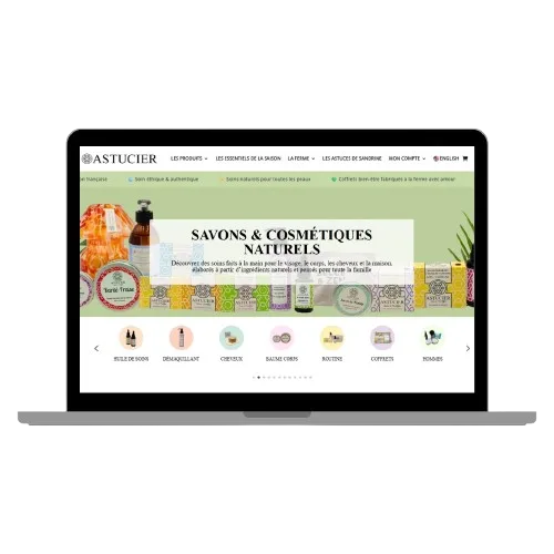 Création site web ecommerce boutique Reims