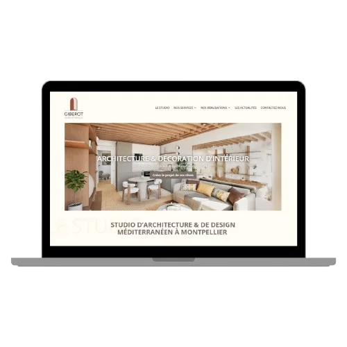 Création site web architecte rénovation Reims