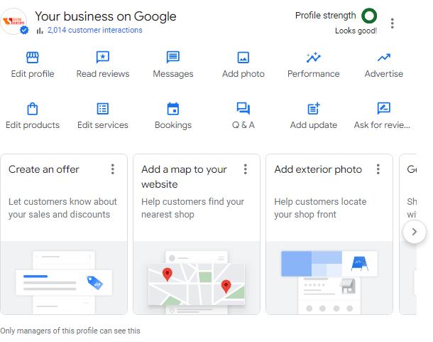 Fiche google my business Reims
